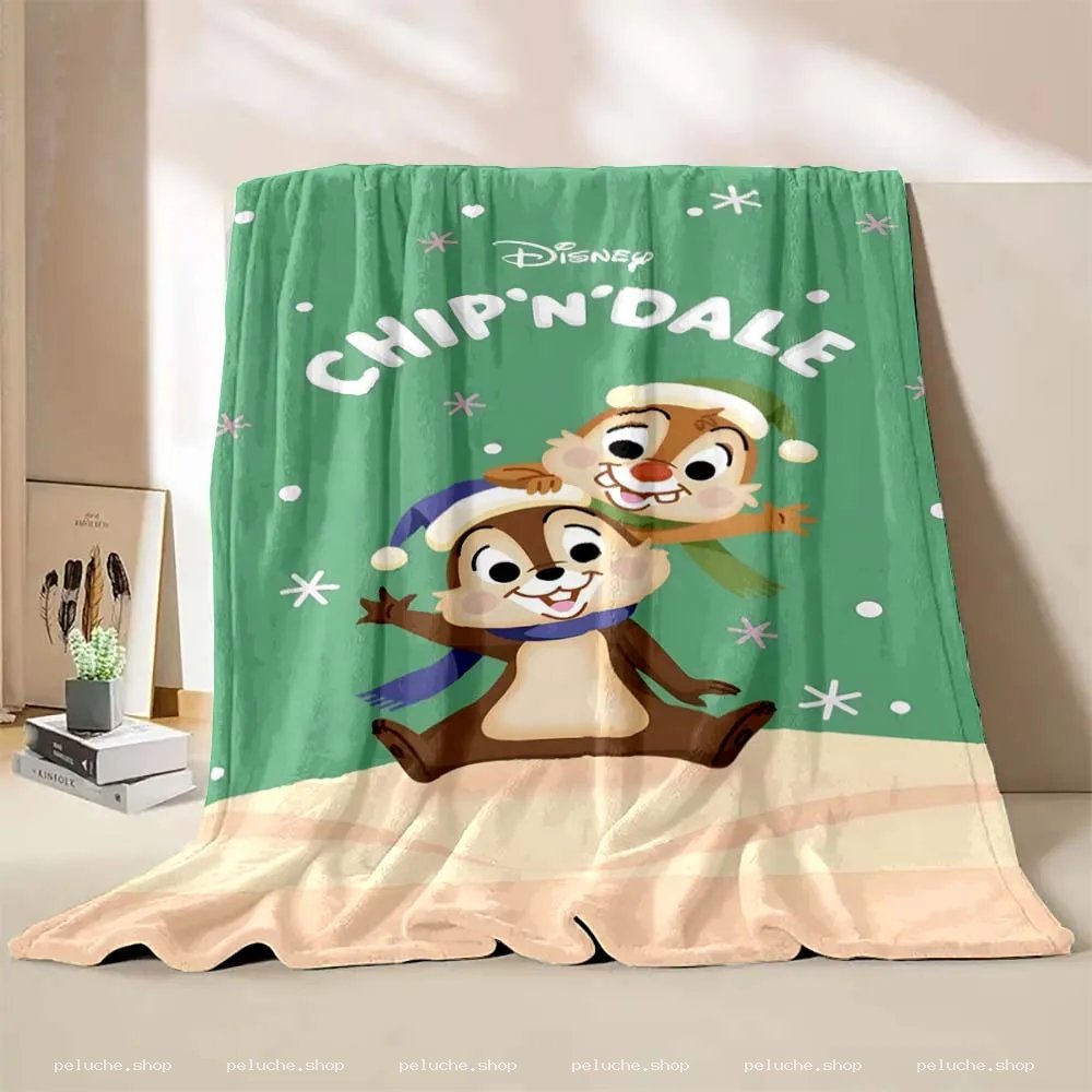 Plaid Polaire Chip et Dale Disney – Hiver Douillet