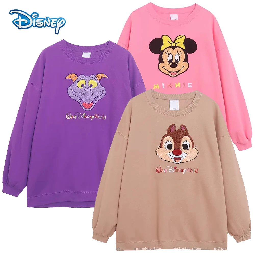Sweatshirts Disney Personnages : Minnie, Figment, Dale