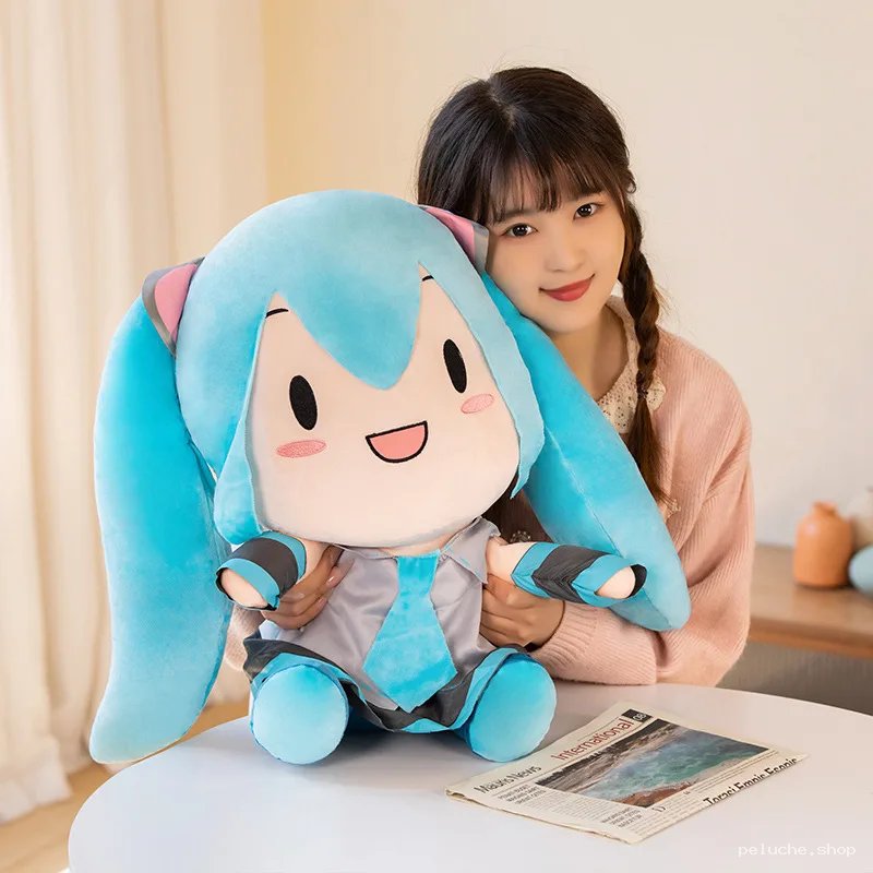 Peluche Géante Hatsune Miku Douce - Doudou Vocaloid Mignon