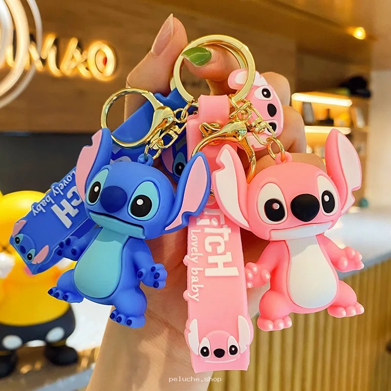Porte-clés Stitch et Angel Disney - Mignon & Durable