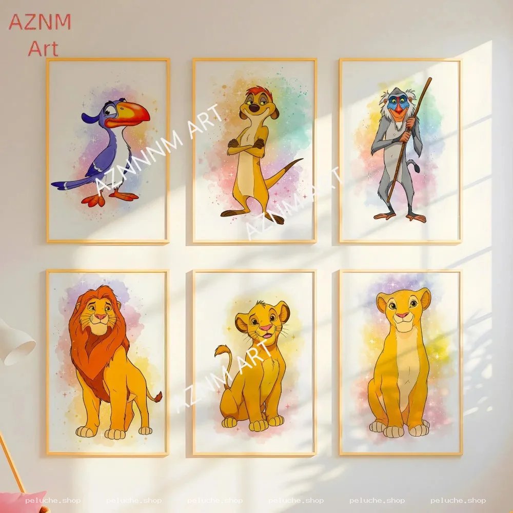 Tableaux Le Roi Lion - Décoration Murale Enfants Disney