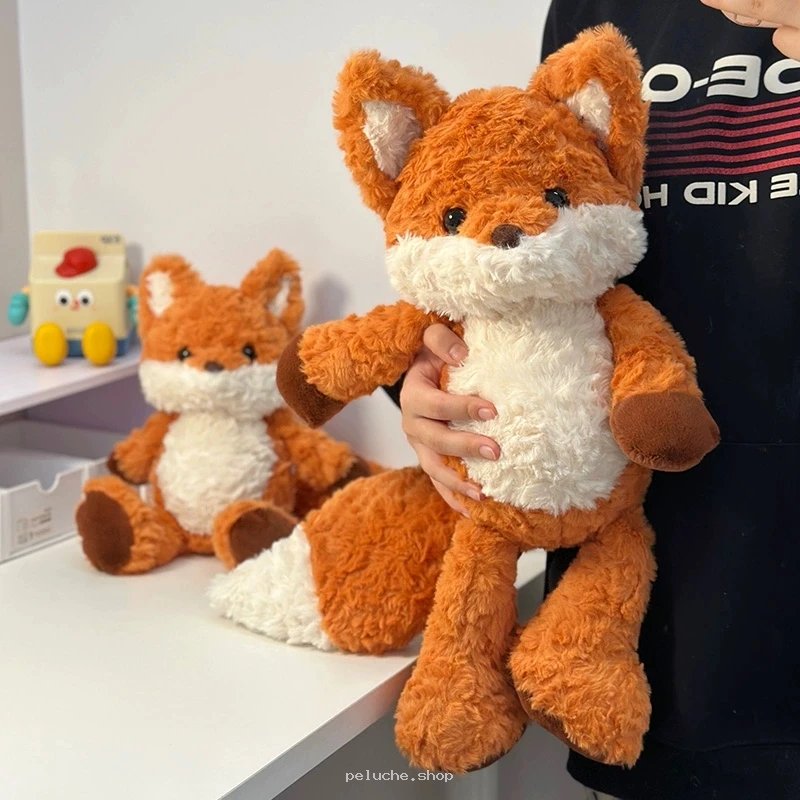 Peluche Renard Roux Doudou Mignon et Doux | Achat En Ligne