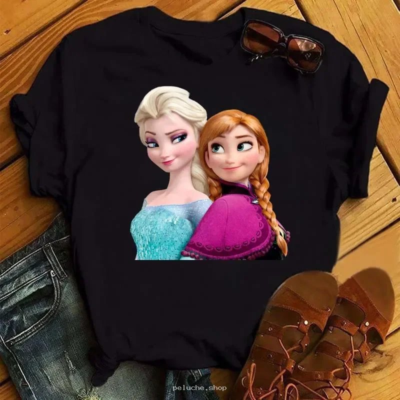 T-shirt Reine des Neiges Elsa & Anna | Disney Fille | Mode Enfant