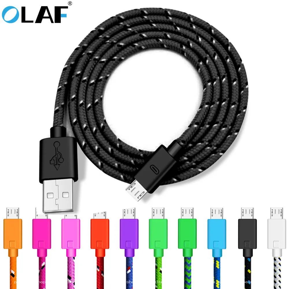 Câble USB OLAF tressé Micro-USB - Charge et Données
