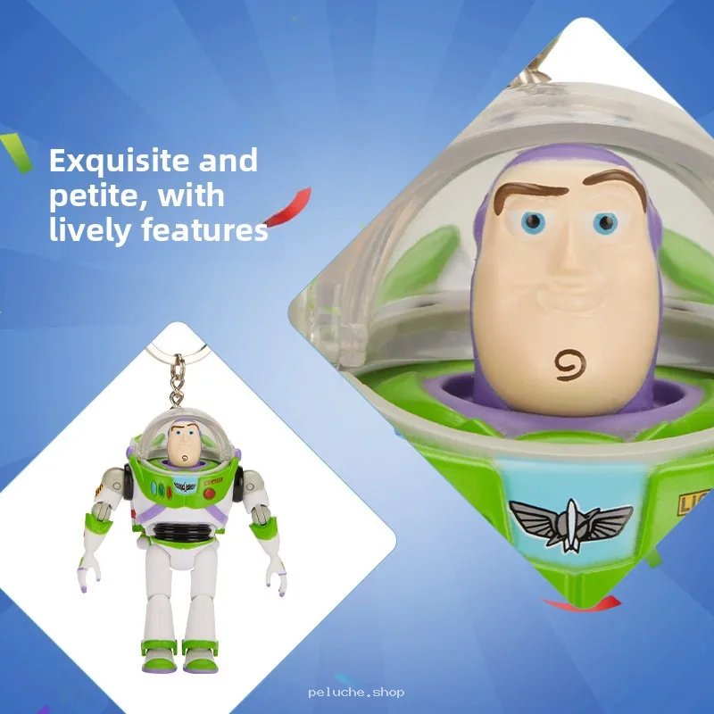 Porte-clés Buzz l'Éclair Toy Story - Figurine détaillée