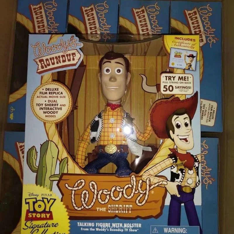 Figurine Woody Le Shérif Toy Story Réplique Film Parle 50 Sons