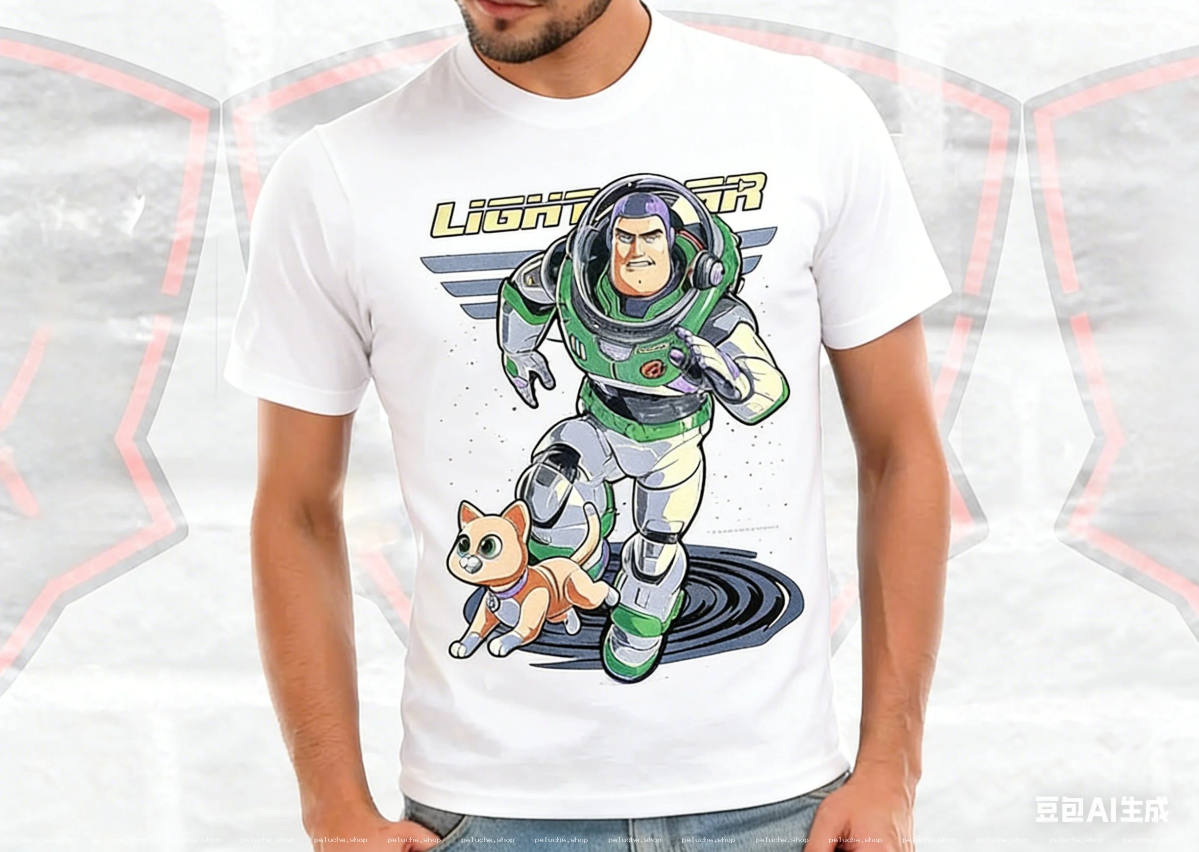 T-shirt Buzz L'Éclair & Sox - Disney Lightyear Officiel