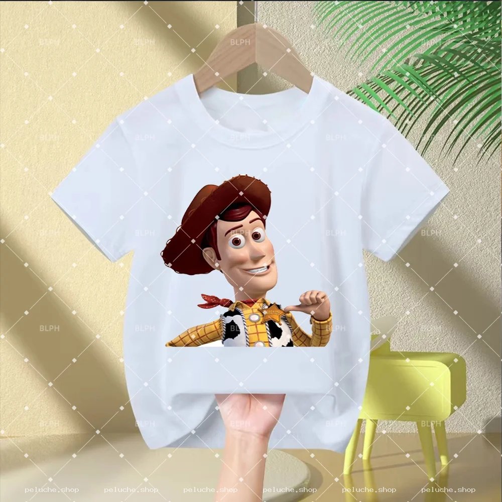 T-shirt Woody Toy Story Enfant - Vêtement Garçon et Fille