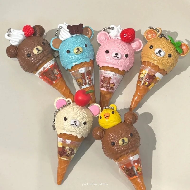 Porte-clés Rilakkuma Glace Kawaii - Adorables Personnages