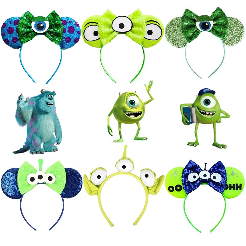 Serre-têtes Monstres et Cie & Alien Disney – Fêtes & Déguisements