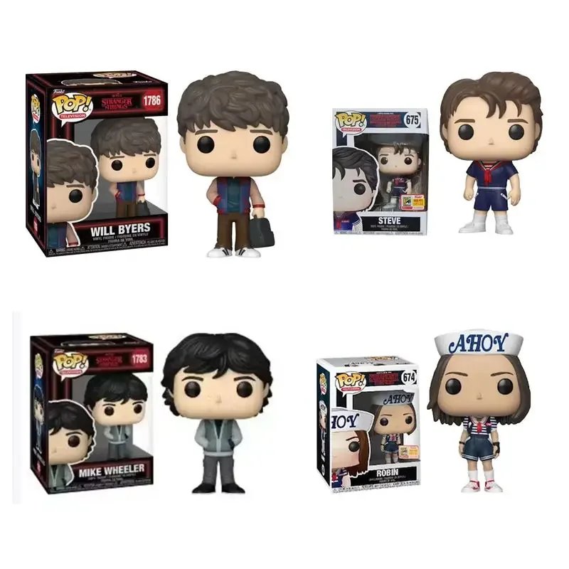 Funko Pop! Stranger Things: Will, Steve, Mike, Robin Collection