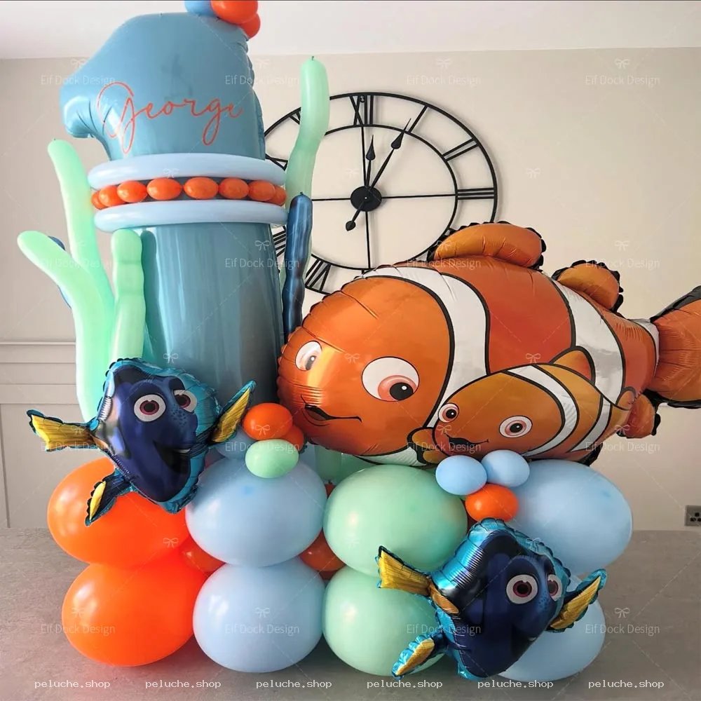 Décoration Ballons George 1er Anniversaire Thème Nemo Dory