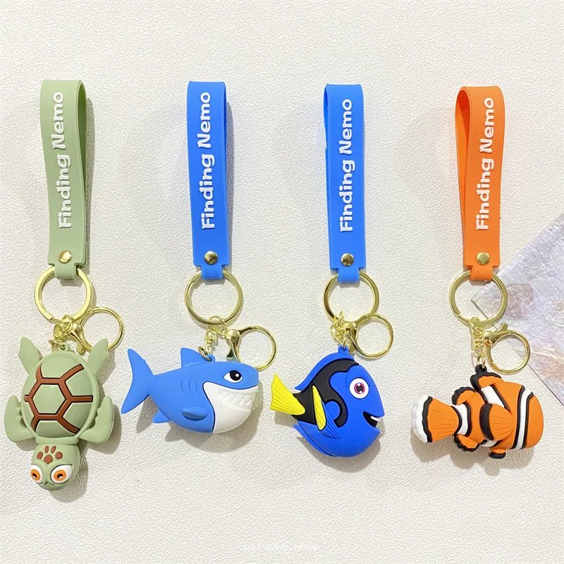 Porte-clés Finding Nemo Disney Pixar | Dory Nemo Squirt Bruce