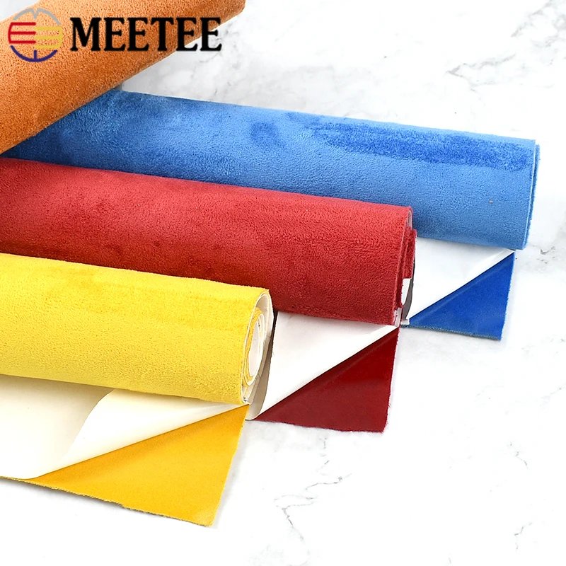 Tissu Velours Autocollant MEETEE | Doux & Multicolore