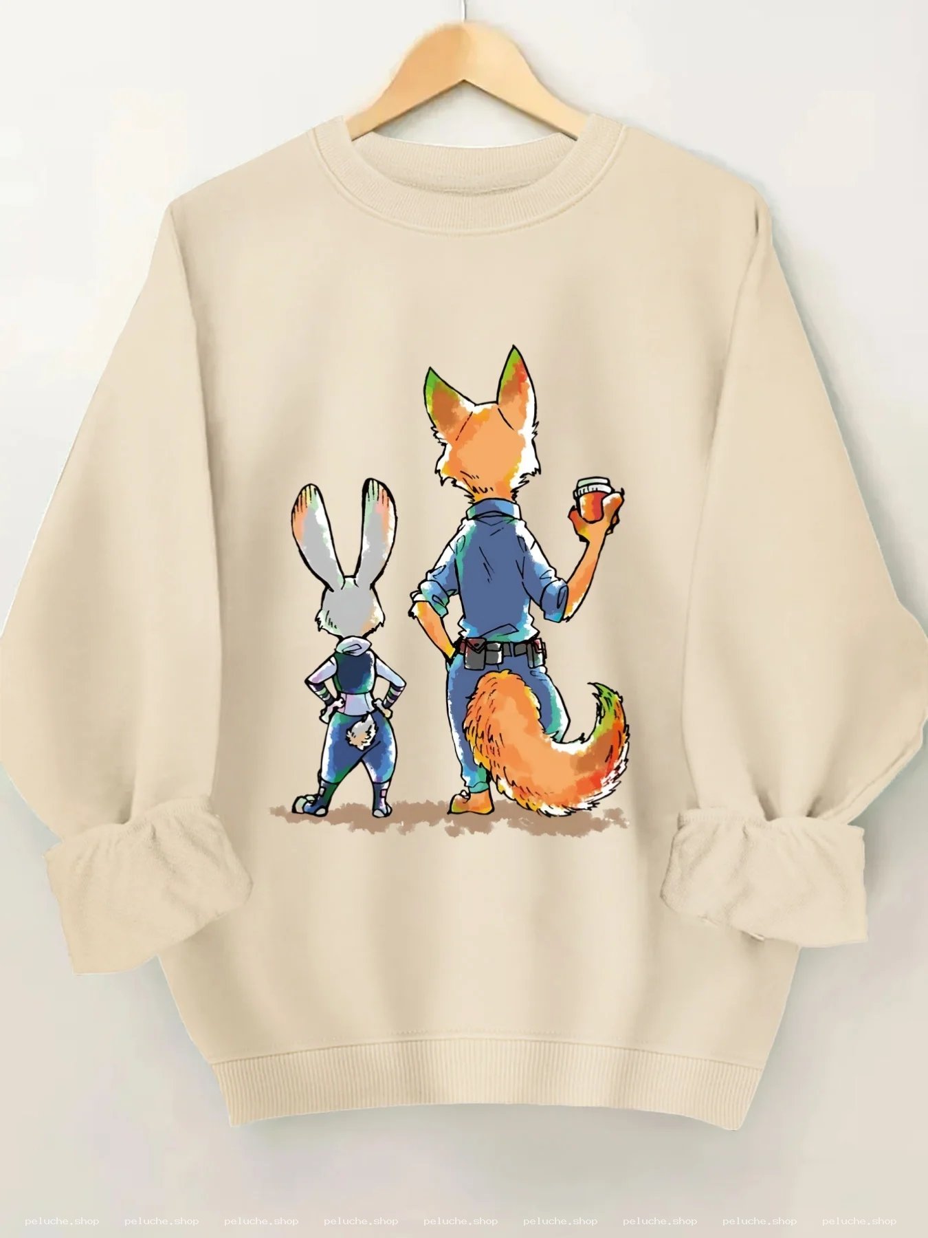 Sweat-shirt Zootopie Judy Hopps Nick Wilde – Style Unique