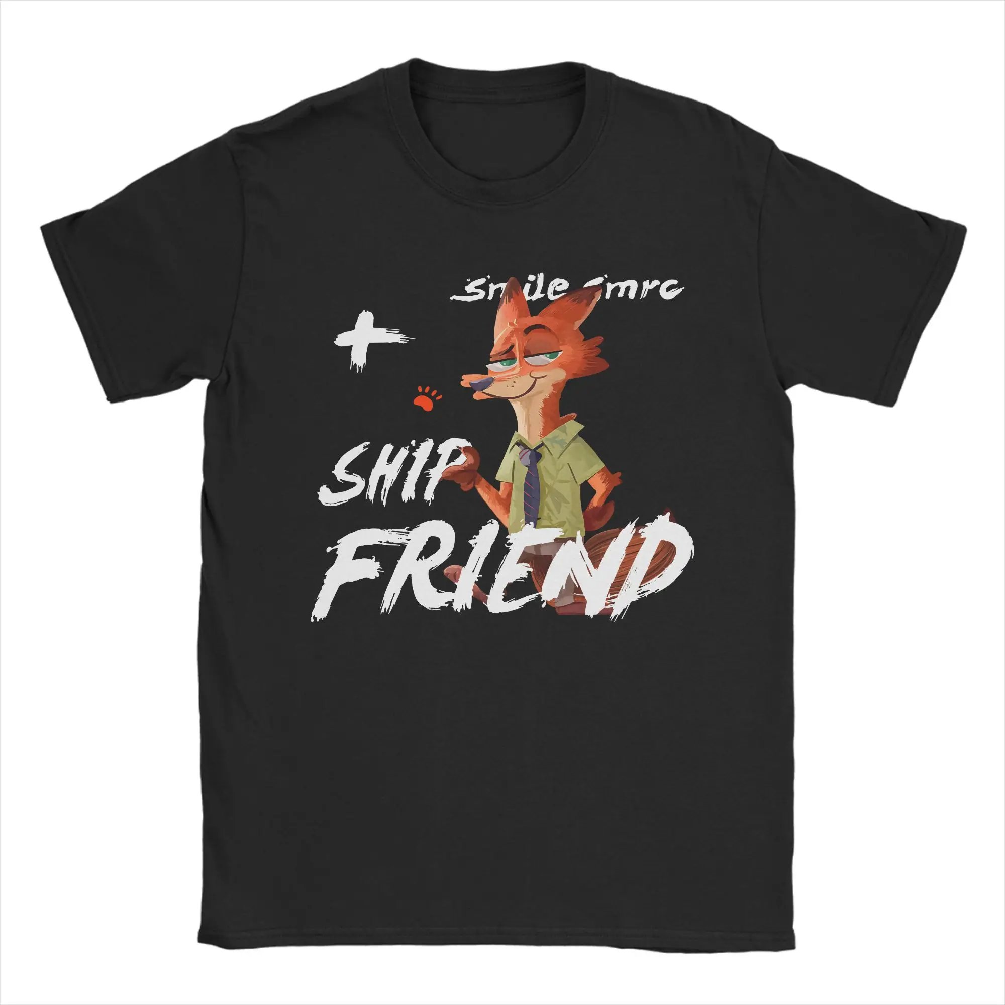 T-shirt Zootopie Nick Wilde "SHIP FRIEND" | Cadeau Fans