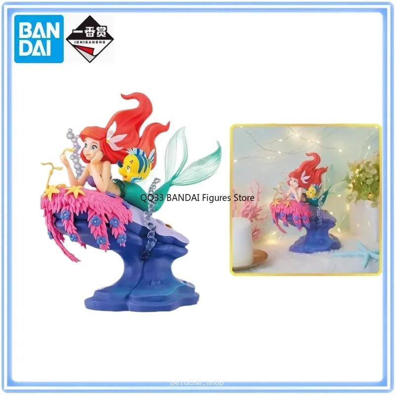Figurine Ariel La Petite Sirène avec Polochon - Bandai Ichiban