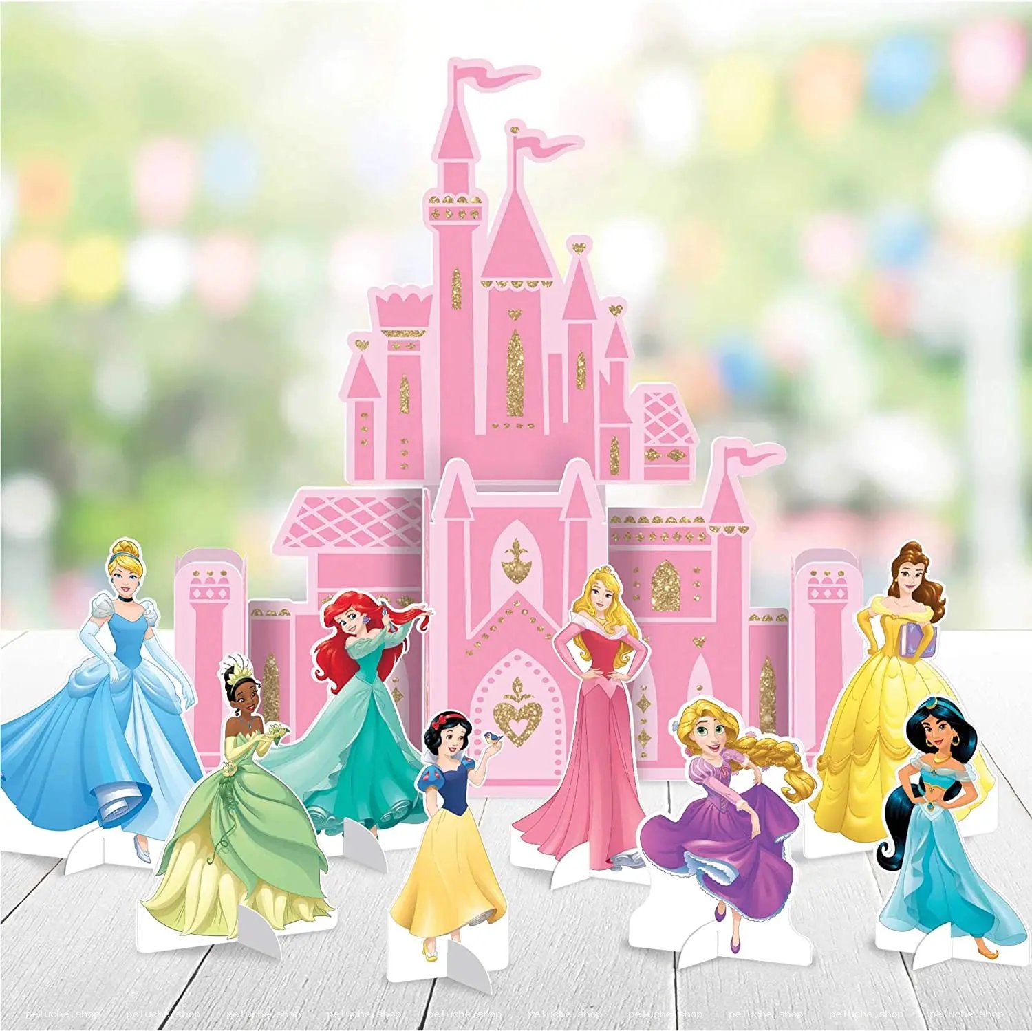 Château Rose & Princesses Disney | Déco Anniversaire Fille