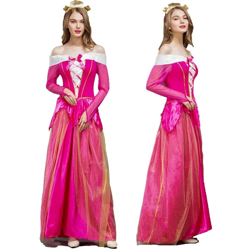 Déguisement Princesse Rose Adulte - Robe Féérique