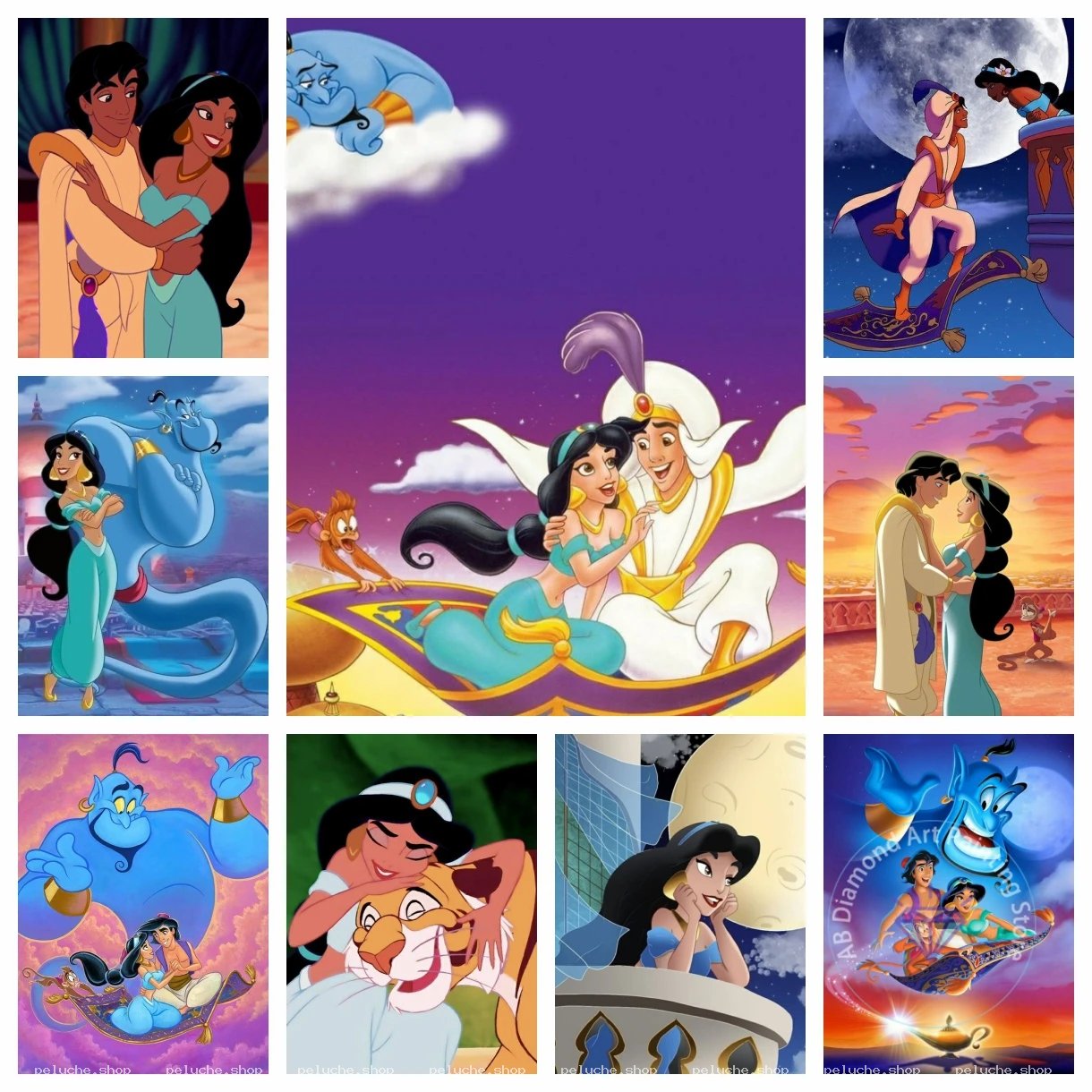 Disney Aladdin & Jasmine: Aventures Romantiques et Magie