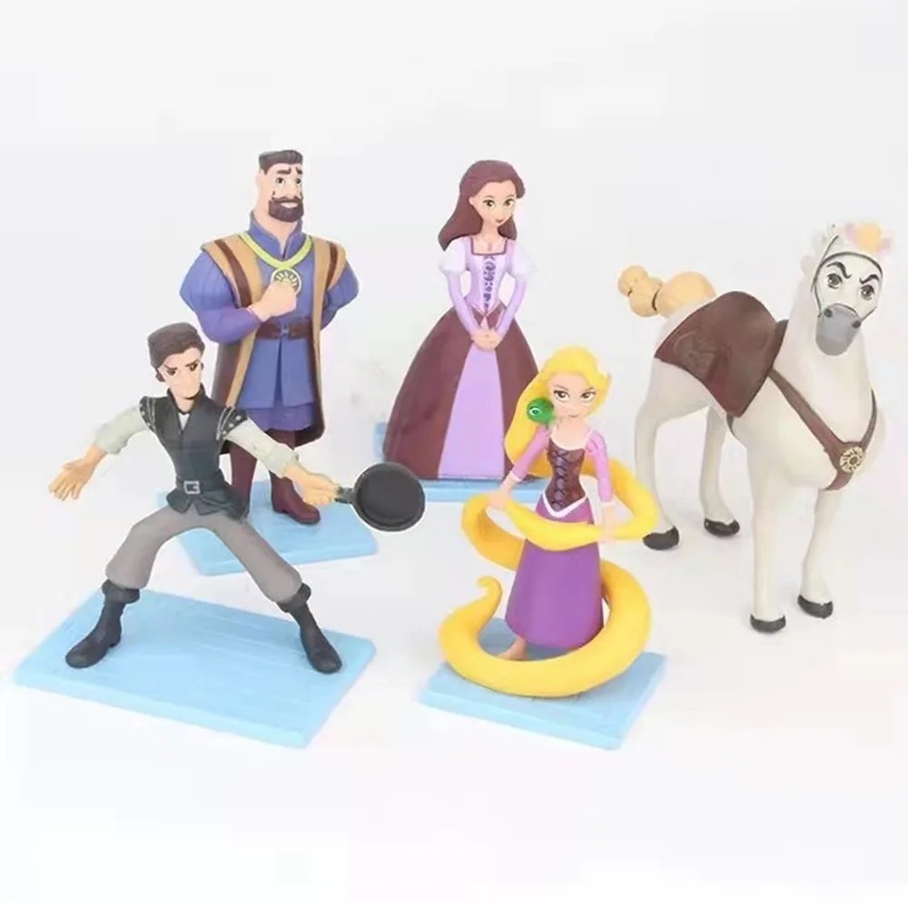 Set Figurines Raiponce Disney - Collection Personnages Conte