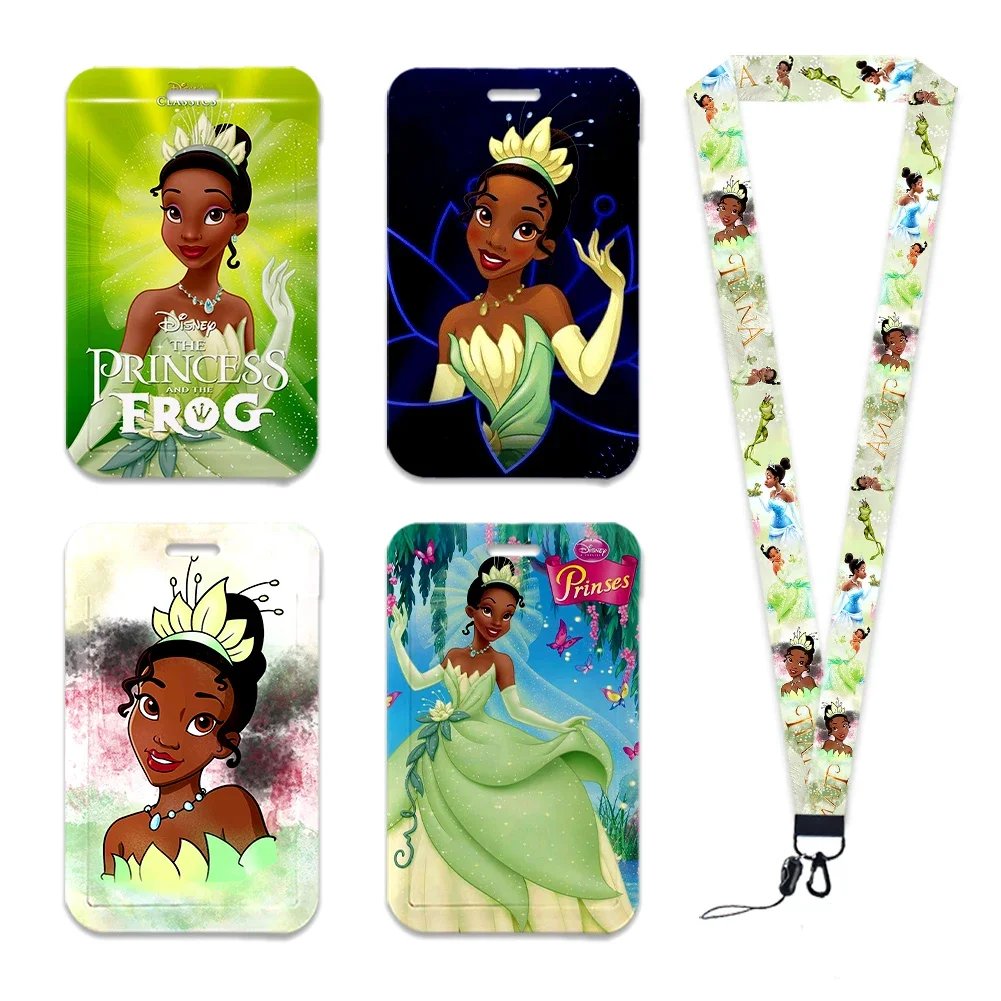 Porte-badges & Lanière La Princesse et la Grenouille Tiana