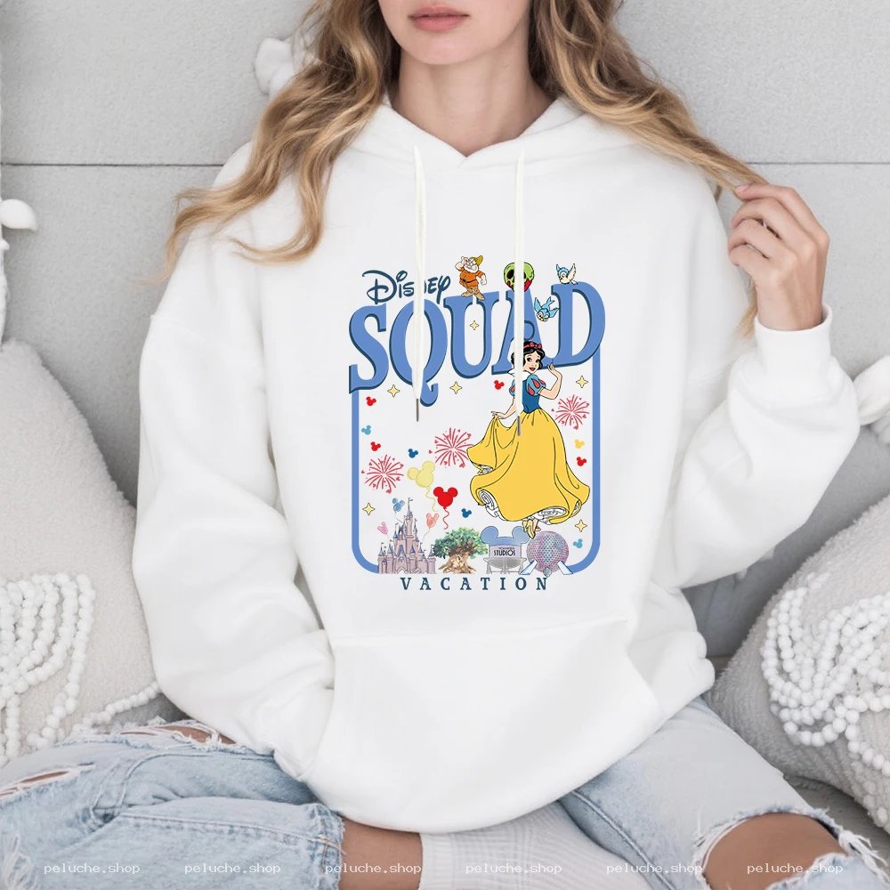 Sweat à capuche Disney Squad Blanche-Neige - Vacances Magiques