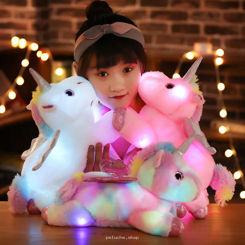 Peluches Licornes Lumineuses | Douceur et Magie pour Enfants