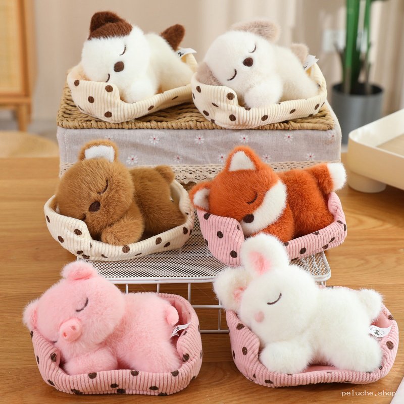Peluches Animaux Dormeurs Doux | Doudous Mignon & Confortables
