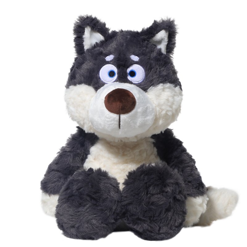 Peluche Chien Husky Mignon - Doudou Doux et Adorable