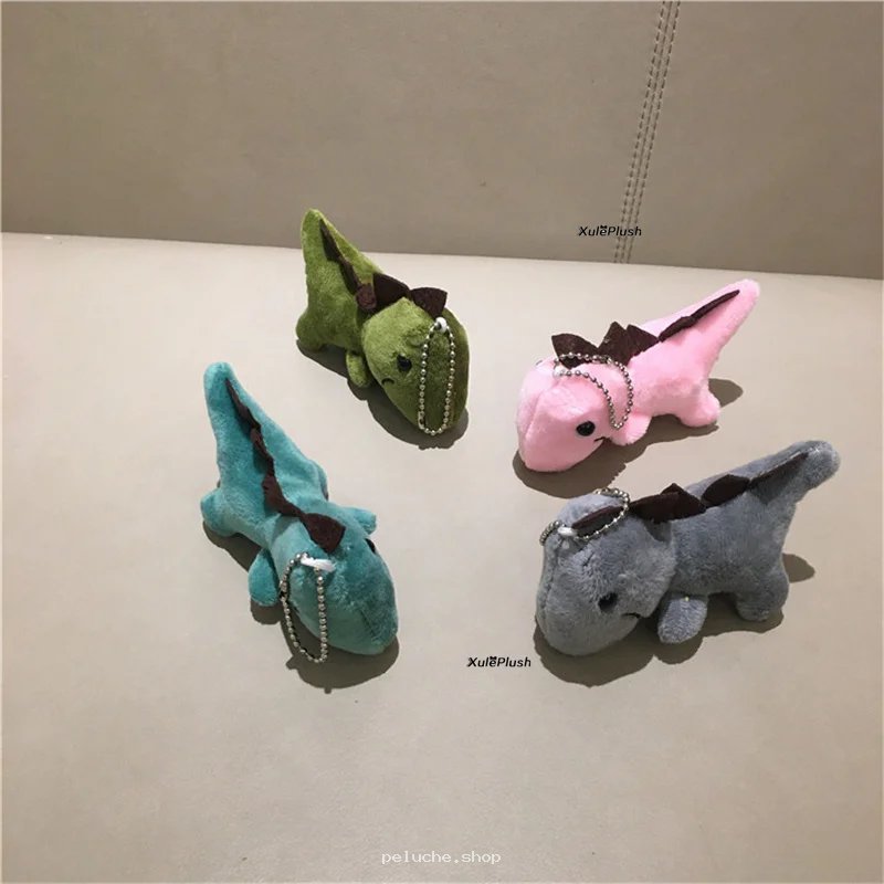 Mini Dinosaures Peluche Porte-clés - Adorables & Colorés