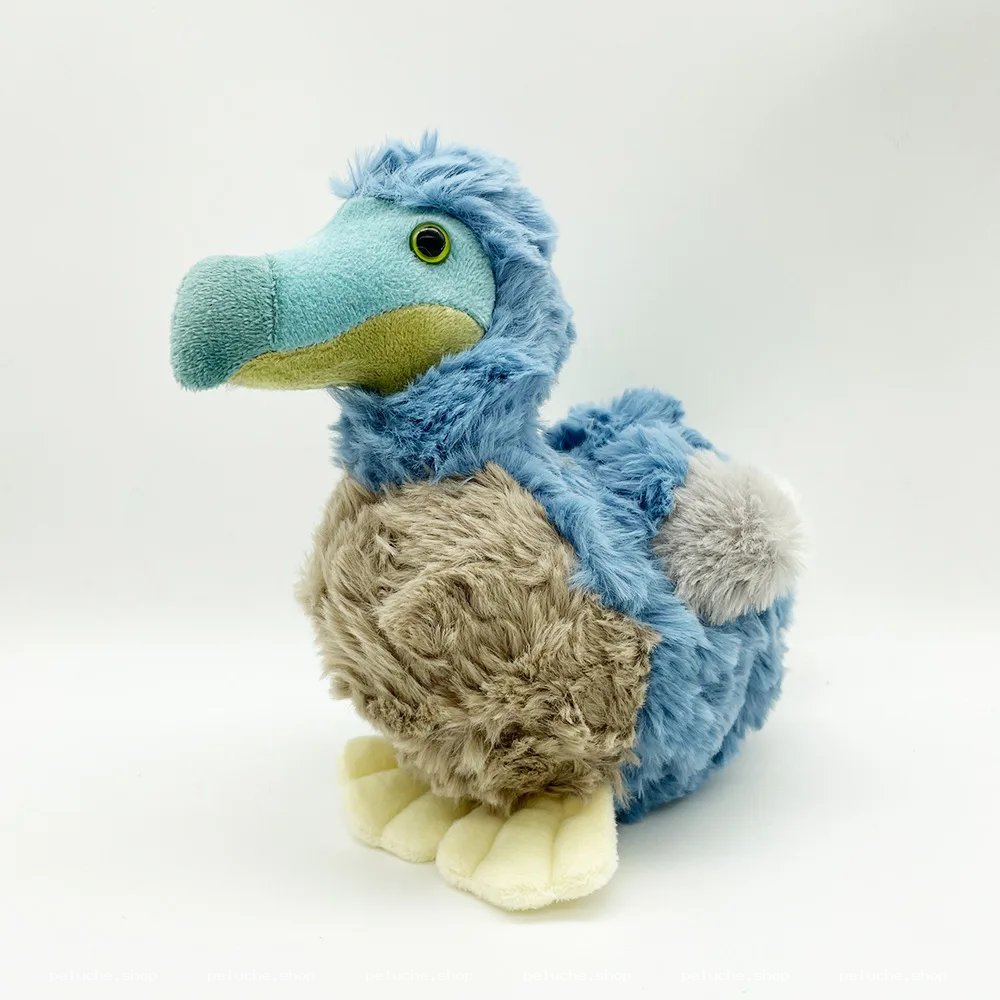 Peluche Dodo Bleue et Marron – Jouet Doux Enfant