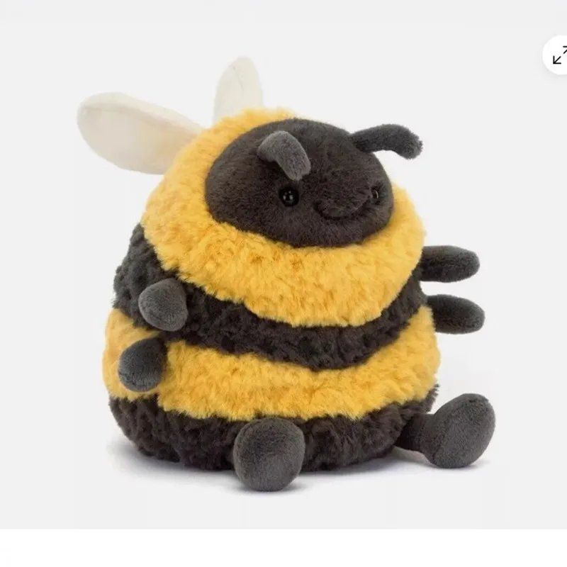 Peluche Abeille Douce et Moelleuse - Doudou Enfant Mignon