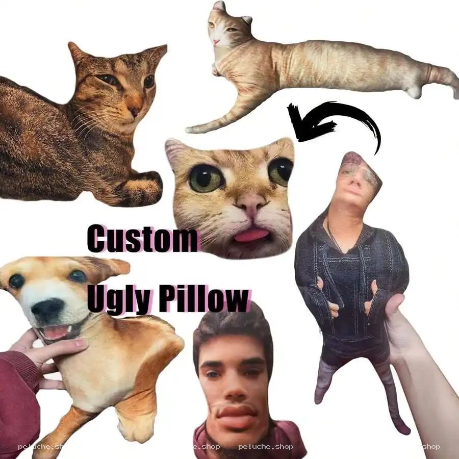 Oreiller Personnalisé "Ugly Pillow" - Créez le vôtre !