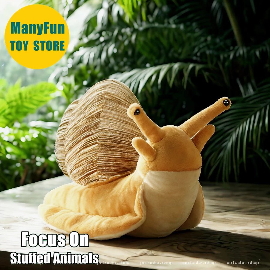 Peluche Escargot Mignonne – Jouet Doux et Décoratif