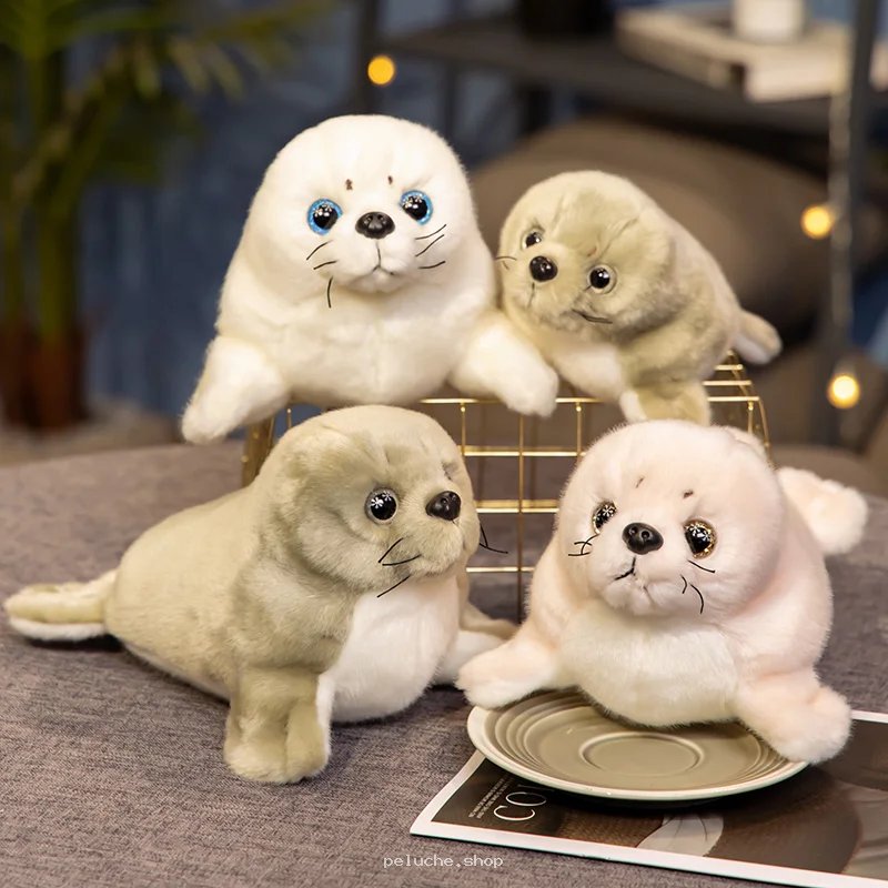 Adorable Peluche Phoque Doux et Moelleux – Idéal Cadeau