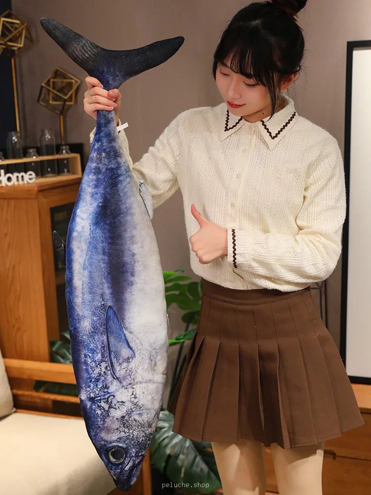 Peluche Poisson Réaliste - Jouet Doux et Câlin | Décoration