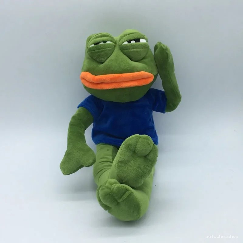 Peluche Pepe la Grenouille - Amusante et Célèbre Mème