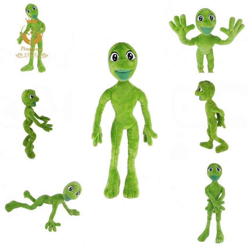 Peluche Alien Vert Rigolo - Doux Compagnon Extraterrestre