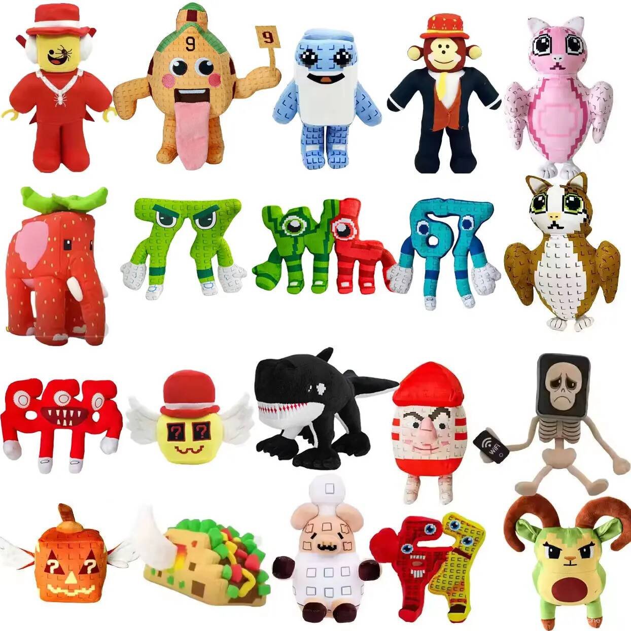 Peluches fantaisie: Personnages de jeux & créatures uniques