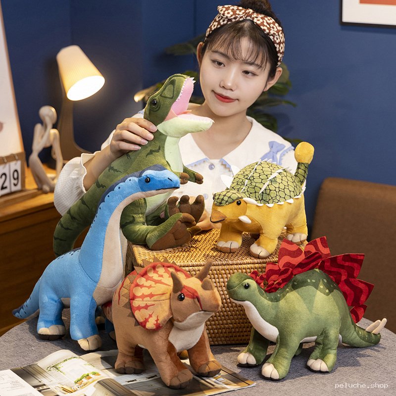Peluche Dinosaure Douce | Collection Complète de Dinos Mignons