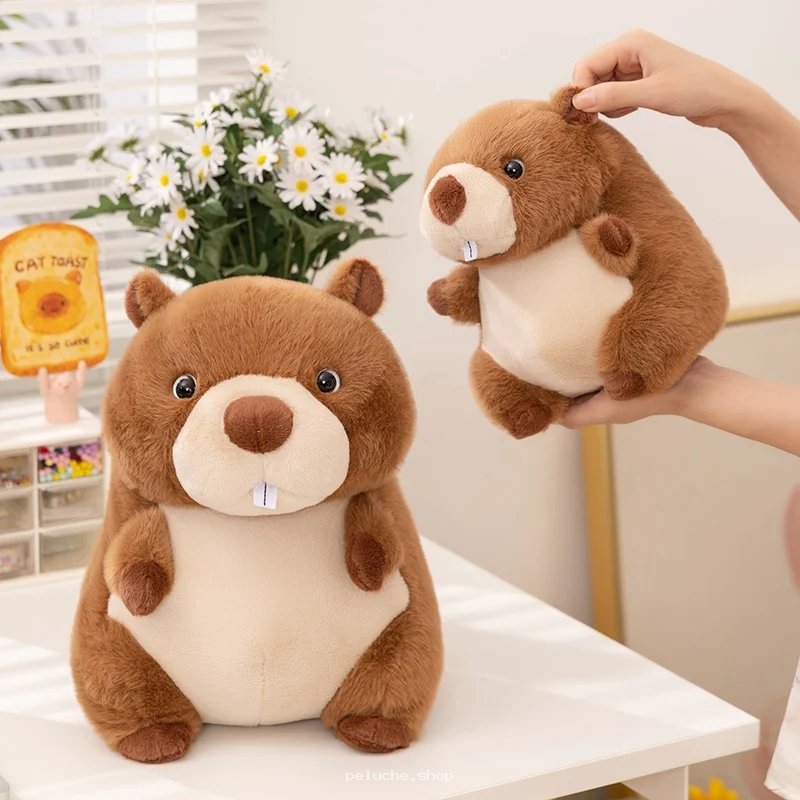 Peluche Castor Mignon | Doudou Doux pour Enfants et Bébés