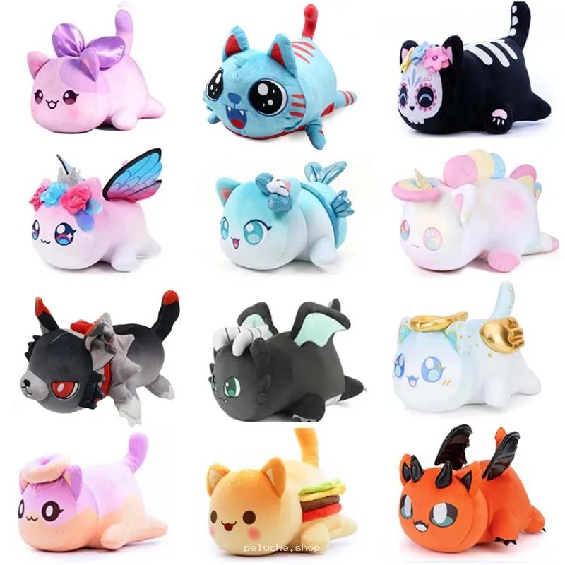 Peluches Chats Fantaisie Mignonnes – Collection Kawaii Unique