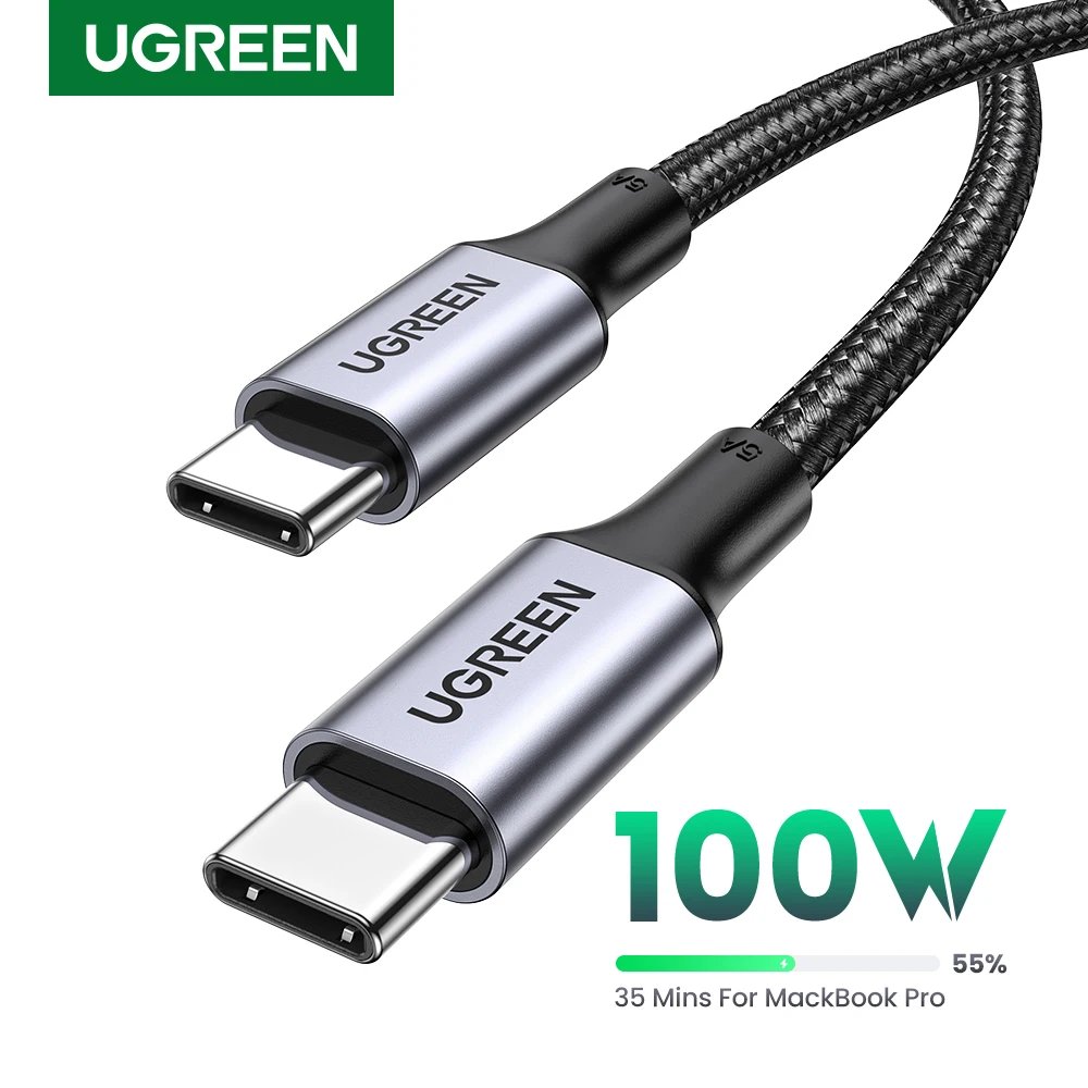 Câble USB-C UGREEN 100W – Charge rapide pour MacBook Pro