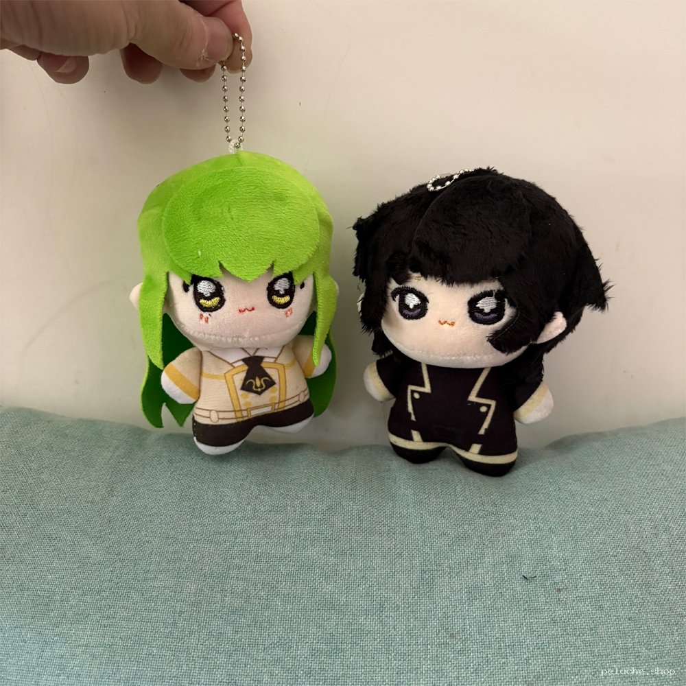 Porte-clés Peluche Code Geass C.C. & Lelouch - Anime Manga
