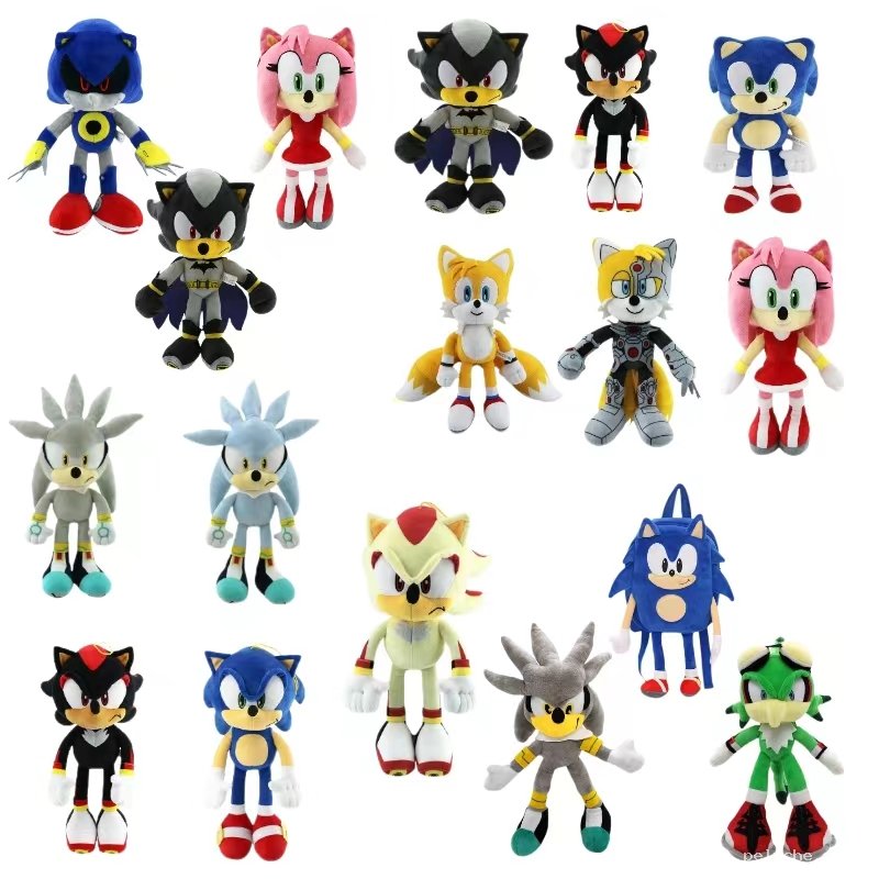 Peluches Sonic the Hedgehog et amis | Figurines douces variées