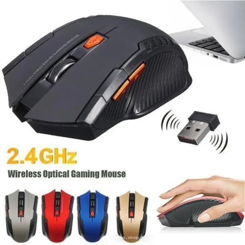 Souris Gaming Optique Sans Fil 2.4 GHz - Précision & Confort