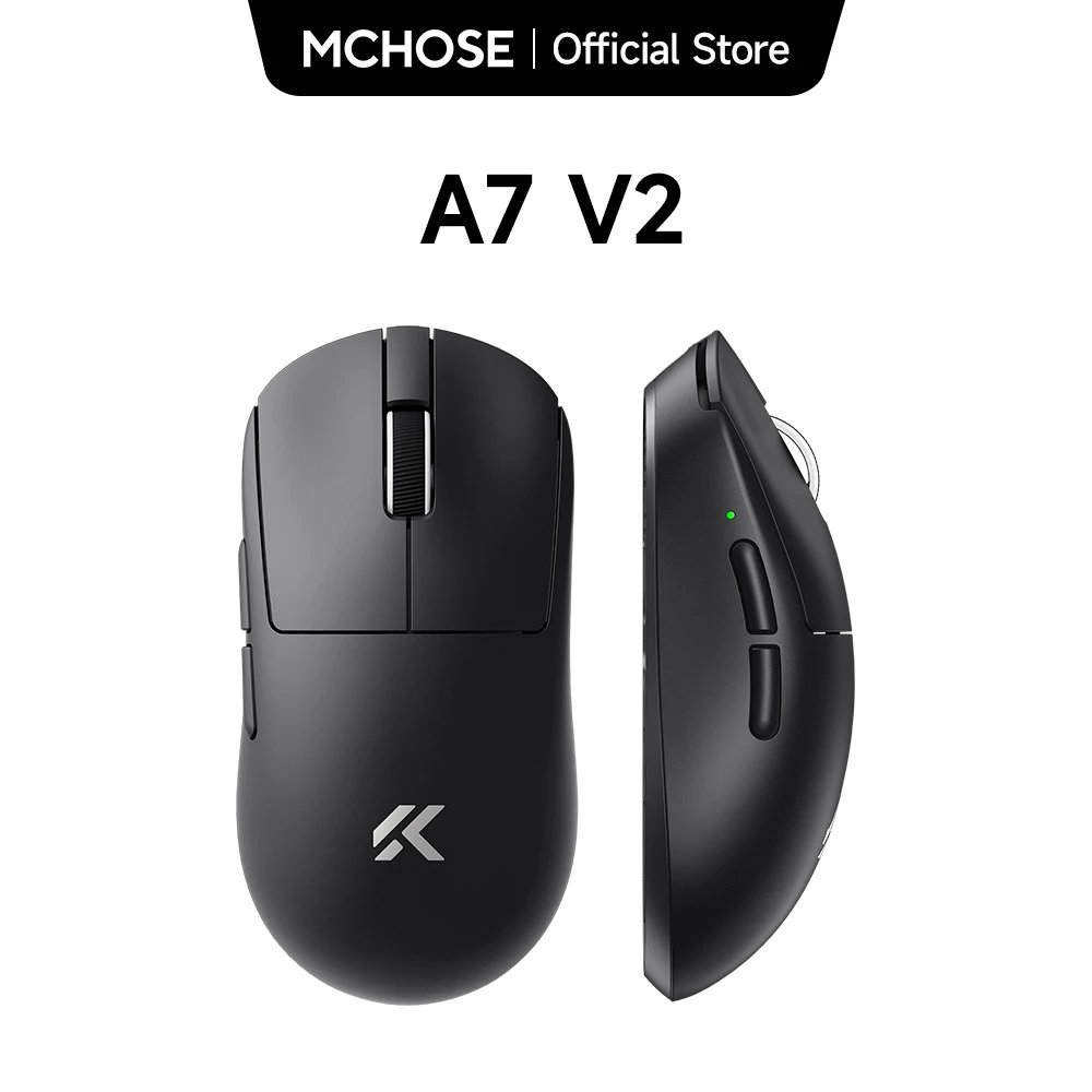 Souris Gaming Sans Fil MCHOSE A7 V2 - Précision & Confort