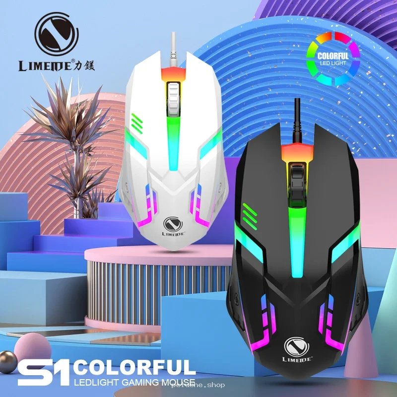 Souris Gaming LIMEIDE S1 LED Colorée - Performance et Style