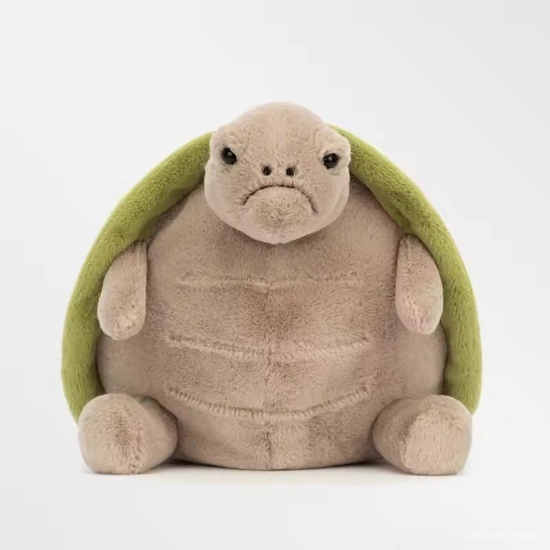 Peluche Tortue Boudeuse Unique | Doudou Doux & Adorable